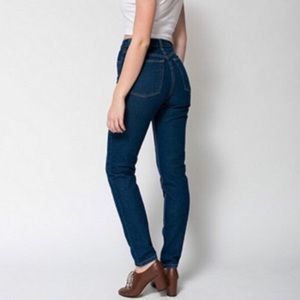 American Apparel Vintage High Waist Jean- mom jean